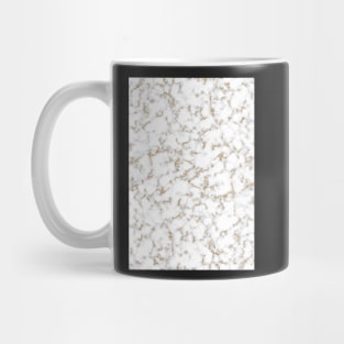 Marble with Gold | Happy Holidays Marble Texture Mug